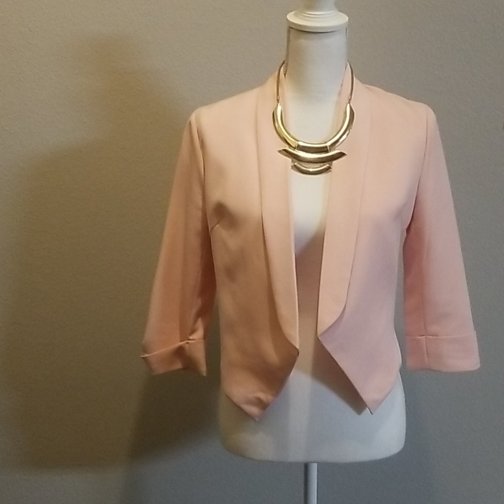 Pink blazer